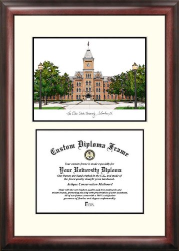 Campusimages  Ohio State University Legacy Scholar Diploma Frame