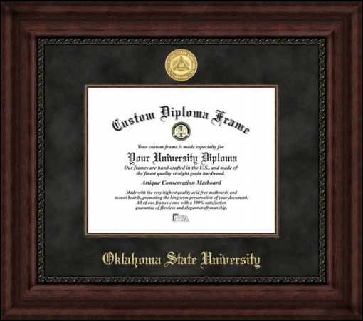 Campusimages OK999EXM Oklahoma State Executive Diploma Frame