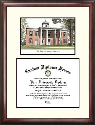 Campusimages TX988LV Sam Houston State Legacy Scholar Diploma Frame