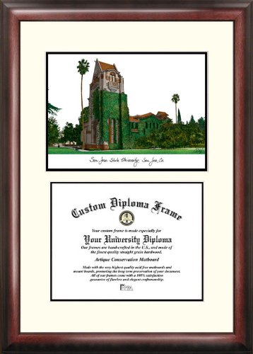 Campusimages CA929LV San Jose State University Legacy Scholar Diploma Frame
