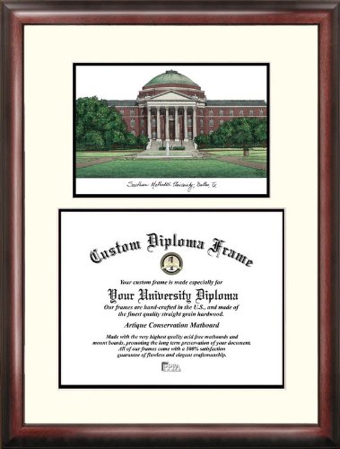 Campusimages TX944LV Southern Methodist University Legacy Scholar Diploma Frame -  Campus Images
