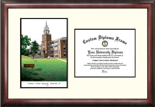 Campusimages IL972LV Southern Illinois University Legacy Scholar Diploma Frame