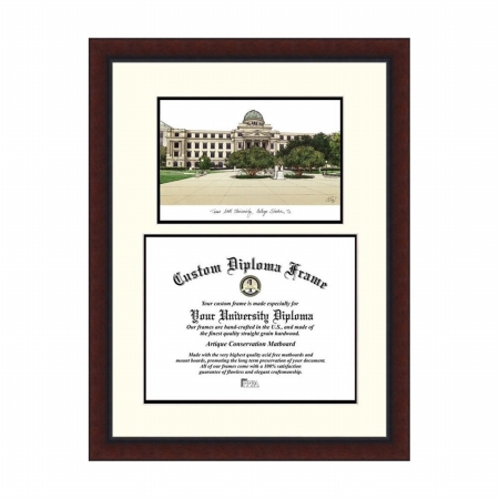 Campusimages Texas A&M University Legacy Scholar Diploma Frame