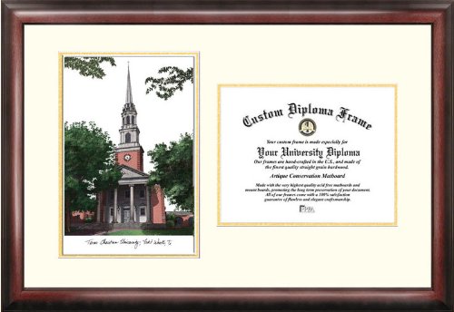 Campusimages  Texas Christian University Legacy Scholar Diploma Frame