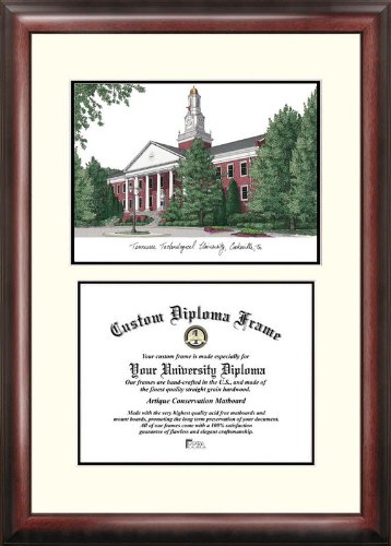 Campusimages TN998LV Tennessee Tech University Legacy Scholar Diploma Frame