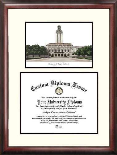 Campusimages University of Texas Austin Legacy Scholar Diploma Frame
