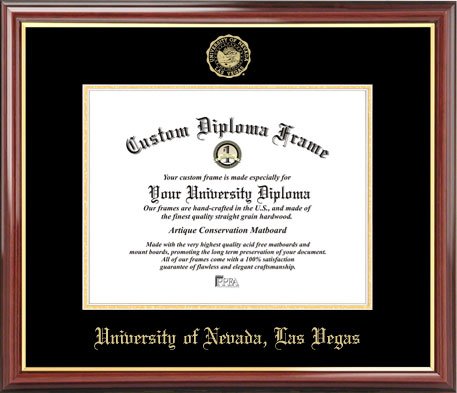 Campusimages NV995EXM University of Nevada Las Vegas Executive Diploma Frame -  Campus Images