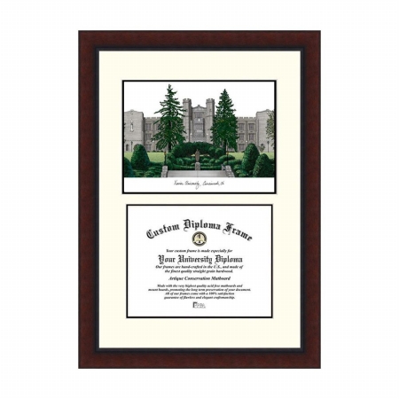 Campusimages OH990LV Xavier University Legacy Scholar Diploma Frame