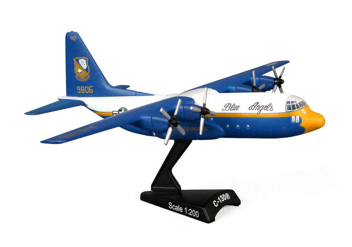 Picture of Postage Stamp Planes PS5330-2 1-200 C-130 Hercules Fat Albert Blue Angels