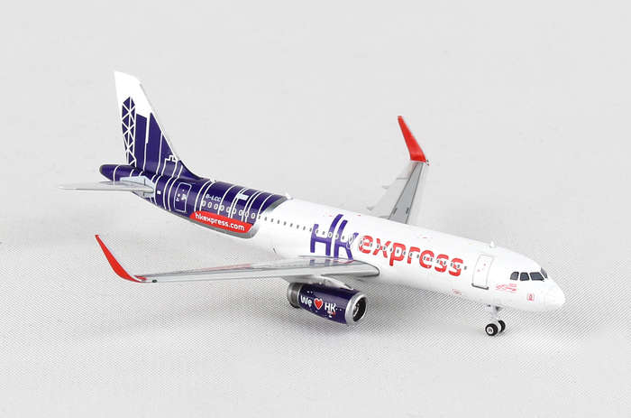 Phoenix Diecast 1-400 PH1314 1-400 Hong Kong Express A320 REG No. B-LCC