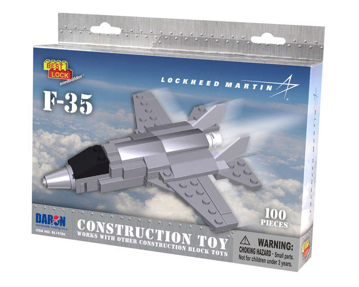 Picture of Best Lock BL14189 F-35 Construction Toy