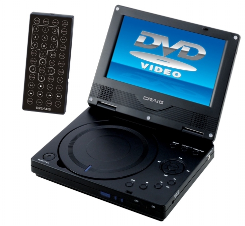 Picture of GPX PD701B 7 Portable DVD Player with Remote