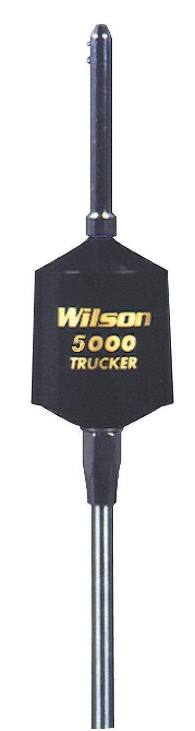 Picture of Wilson Antennas 305550-5 T5000 Trucker Series Mobile CB Antenna with 5 &amp; 10 Shaft  Black