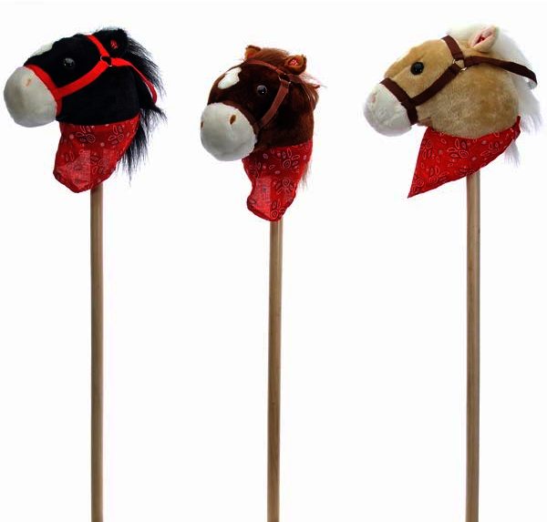 Picture of DDI 1037100 Assorted Color Riding Horse Stick - Stick Pony Case of 6
