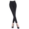 DDI 1893354 Faux Synthetic Fur Lined Leggings - Black DDI 1893354 Faux Synthetic Fur Lined Leggings - Black