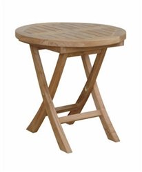 Picture of Anderson Teak TBF-5080R Montage 20 in. Round Folding Table