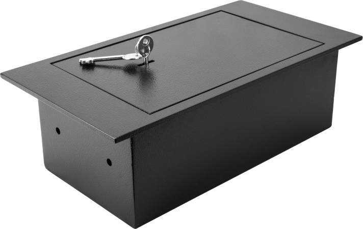 Underground Key Safe - Steel - 0.22 cu ft - Discreet Storage Solution