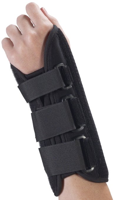2 8 in. Premium Wrist Brace With Spica- Left - Medium