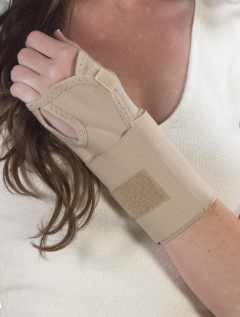 Wrist Splint Ambidextrous, Beige - Large