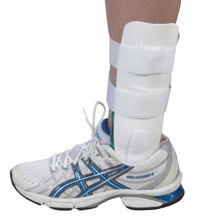 Picture of Bilt-Rite Mastex Health 10-22061-2 Airgel Ankle Brace- Regular - White