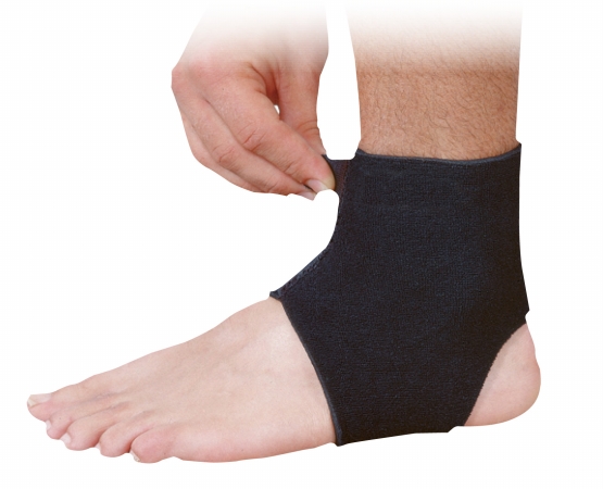 Picture of Bilt-Rite Mastex Health 10-75100-3 Neoprene Ankle Support&#44; Black
