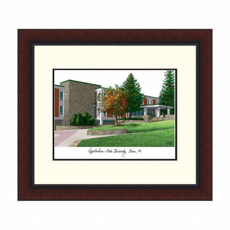 Appalachian State University Legacy Alumnus Framed Lithograph