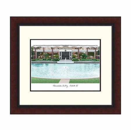 University of Central Florida Legacy Alumnus Framed Lithograph