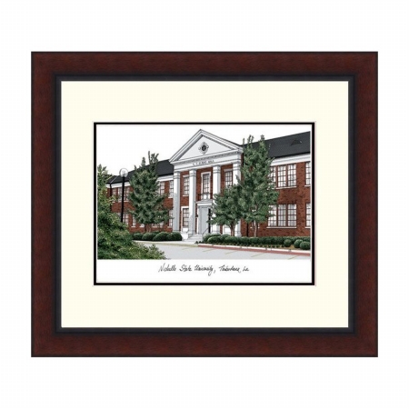 Picture of Campusimages LA997LR Nicholls State Legacy Alumnus Framed Lithograph