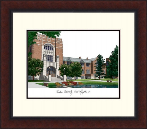 Campusimages  Purdue University Legacy Alumnus Framed Lithograph