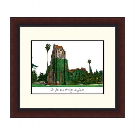 Campusimages CA929LR San Jose State University Legacy Alumnus Framed Lithograph