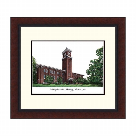 Washington State University Legacy Alumnus Framed Lithograph