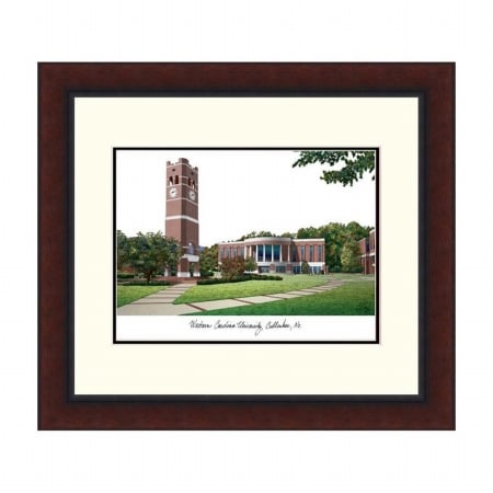 Western Carolina University Legacy Alumnus Framed Lithograph