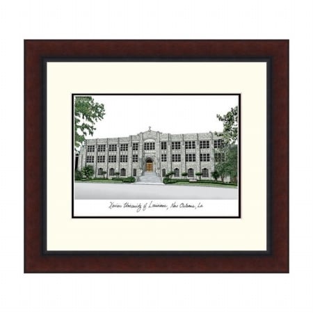 Campusimages OH990LR Xavier University Legacy Alumnus Framed Lithograph