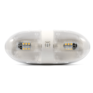 Picture of Camco 41321 LED Double Dome 12 V DC Light- 320 Lumens