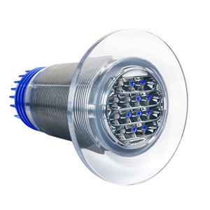 Picture of Aqualuma LED Lighting AQL18BWG4 18 Tri-Series Gen 4 Underwater Light&#44; Blue & White