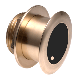Garmin Airmar Bronze Thru-Hull Wide Beam Depth/Temp Transducer, 20 Degree Tilt | by West Marine