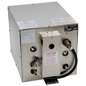 Seaward 6-Gallon Water Heater with Stainless Steel Case, Front Exchanger, Horizontal Orientation, 120V | by West Marine