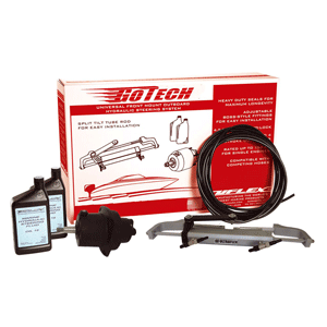 Uflex Usa GoTech 1.0 Hydraulic Steering Kit, Outboards Up to 115HP | by West Marine