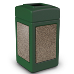 StoneTec Square- Forest Green with Riverstone