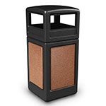 StoneTec Square & Dome Lid- Black with Sedona