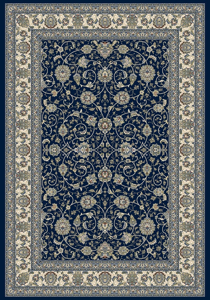 Picture of DynamicRugs AN1014571203464 57120 Ancient Garden Collection 9.2 x 12.10 in. Traditional Rectangle Rug- Blue & Ivory