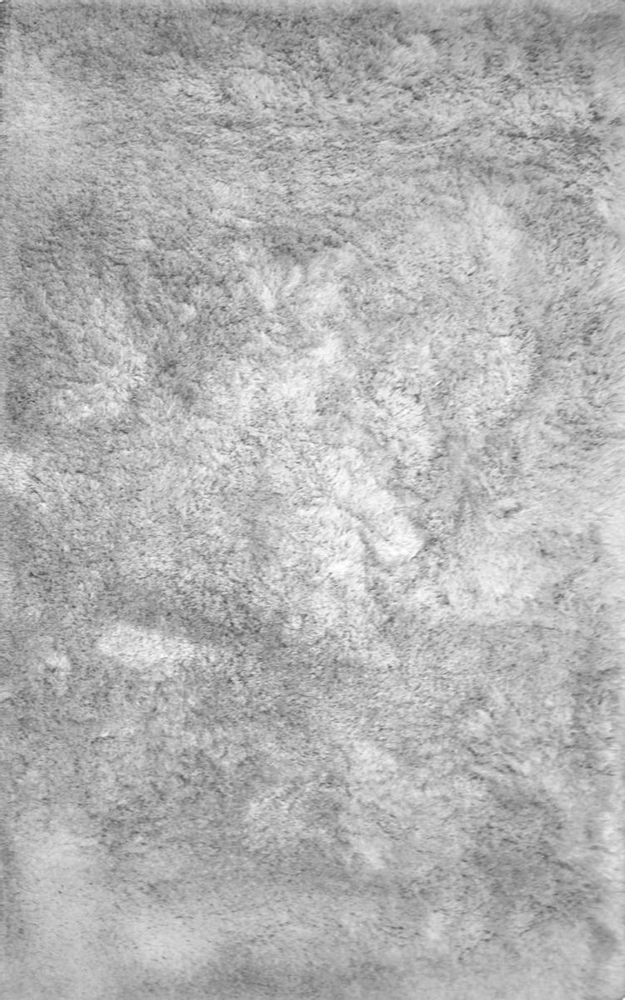 DynamicRugs LU354201900 4201 Luxe Collection 3 x 5 in. Solid Rectangle Rug- Ice
