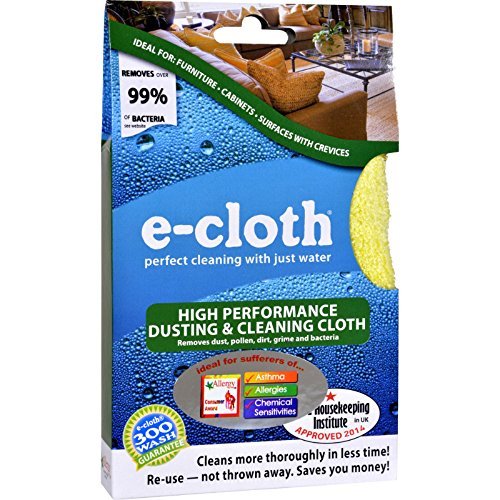 High Performance Microfiber Dusting Cloth 12.5 in. W X 12.5 in. L 1 pk