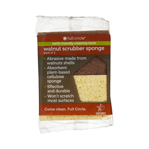 Picture of Full Circle Home 1138916 Sponge Walnut Scrubber&#44; Case of 6