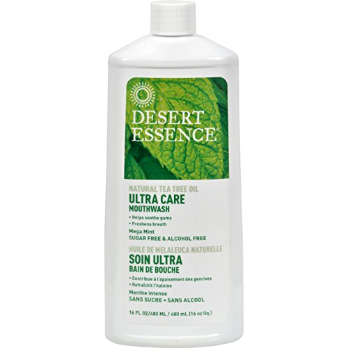 Picture of Desert Essence 1246578 Tea Tree U-Care Mint Mouthwash- 16 fl oz