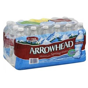 Picture of Arrowhead Water BCA27723 Spring Water Loose&#44; 24 x 0.5 Ltr