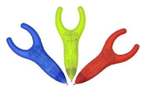 Ergonomic Pen, Black Ink, 3PK