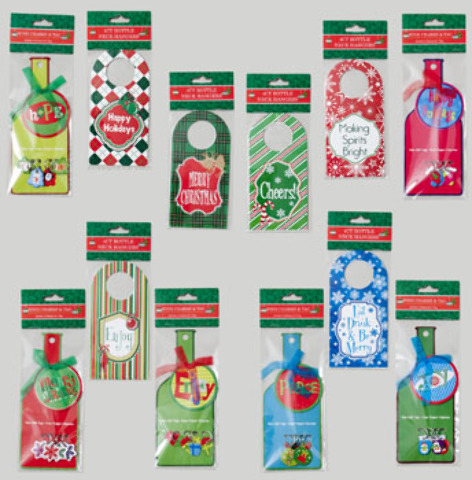 Picture of DDI 274020 Christmas Bottle Gift Add-On Shipper