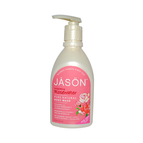 Picture of Jason Natural Products 0224824 Body Wash Pure Natural Invigorating Rosewater- 30 fl oz