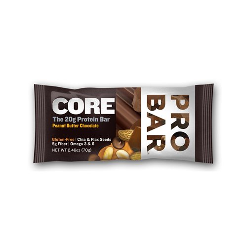 Picture of Probar 1191758 Peanut Butter Chocolate Core Bar, 2.46 oz - Case of 12